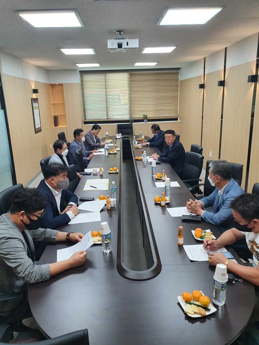 공신연 총재 지역순방 지부장 간담회(전남본부) (20210623)